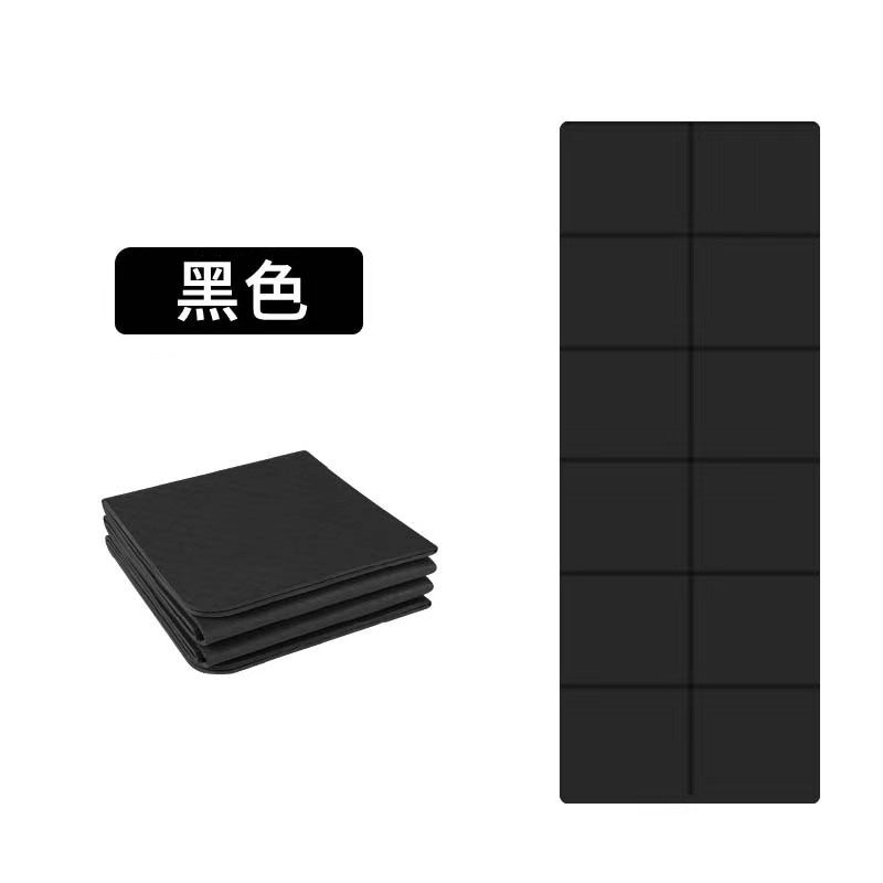 Foldable yoga mat portable thick anti slip fitness home floor mat, student nap anti slip children nap mat